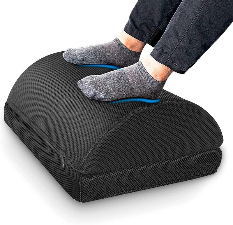 Spancare Orthopedic Foot Rest for Desk with 2 Option –Footrest for Under Desk spancare