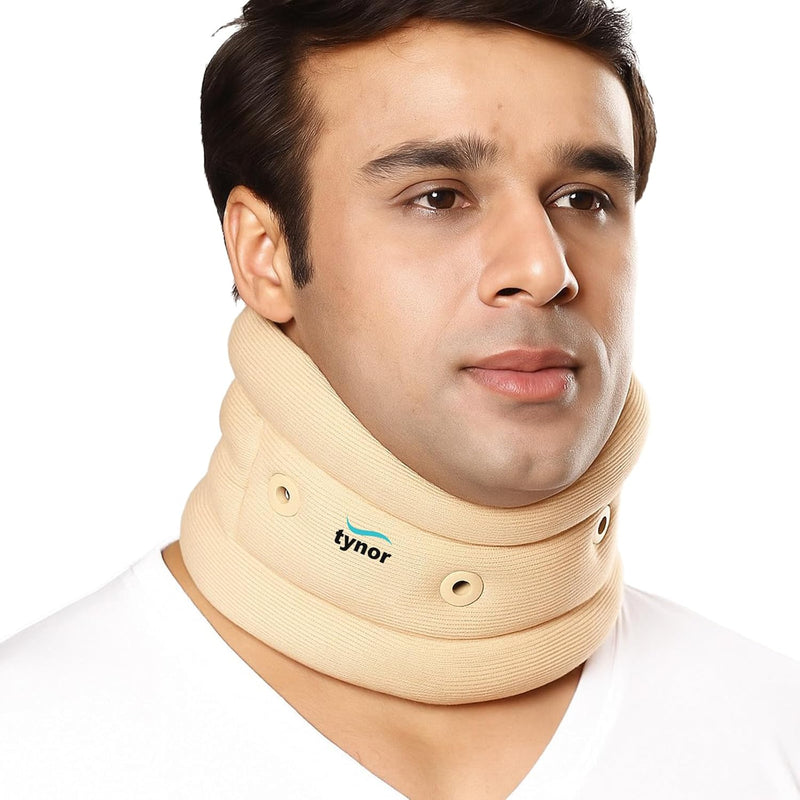 Cervical Collar Soft | Neck Support Brace Medium Beige