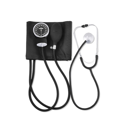 Aneroid Sphygmomanometer BP Monitor with Stethoscope Kit