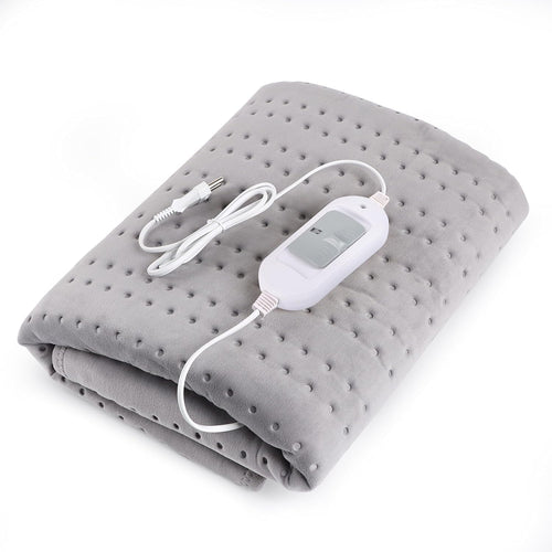 SPANCARE PHARMACEUTICALS Analog Electric Blanket for Single Bed, Bed Warmer for Single Bed, 60"x36", 3 Heat Settings