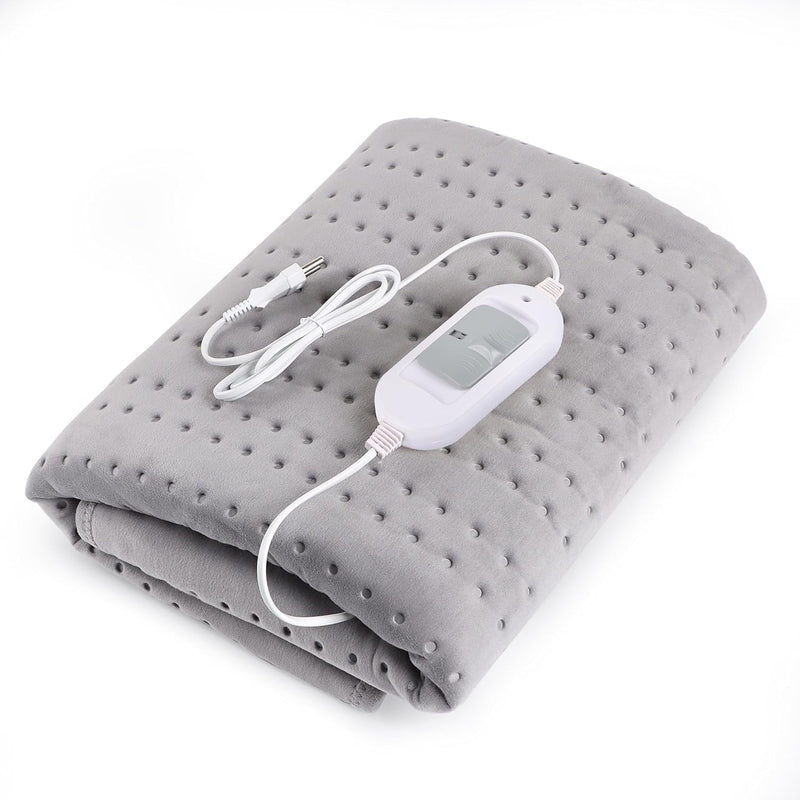 SPANCARE PHARMACEUTICALS Analog Electric Blanket for Single Bed, Bed Warmer for Single Bed, 60"x36", 3 Heat Settings spancare