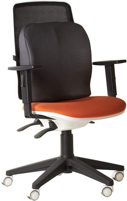 Spancare Foam, Gel Chair Cushion for Back Pain Relief Orthopaedic Lumbar Support Backrest spancare