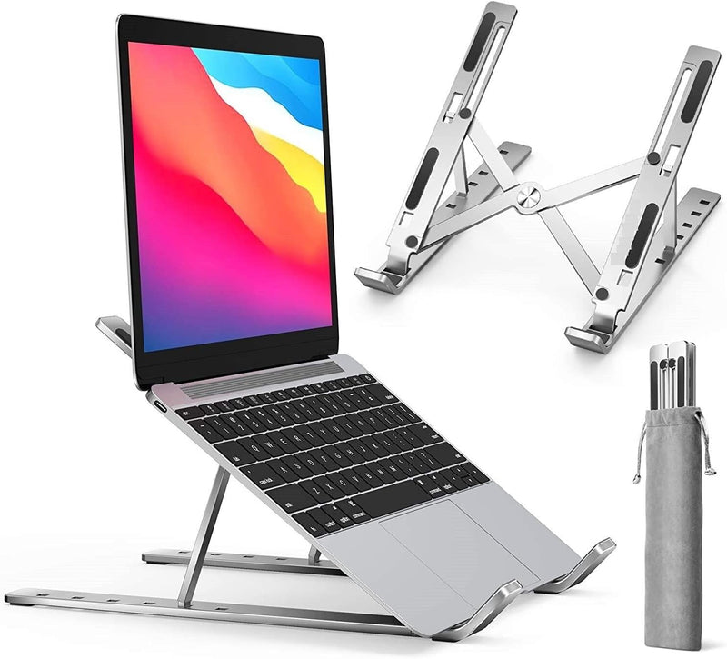 Spancare Laptop Computer Stand Tablet Stand, Foldable Portable Desktop Holder spancare
