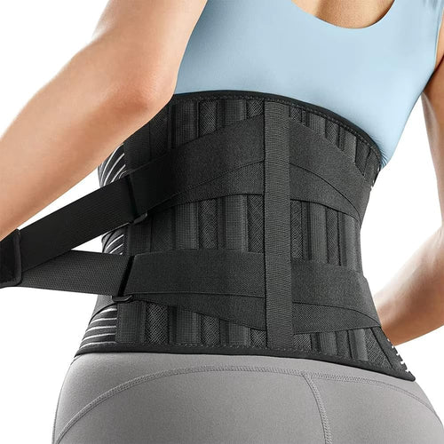 Lumbar Sacral Belt LS Support with 4 Plates Back Brace