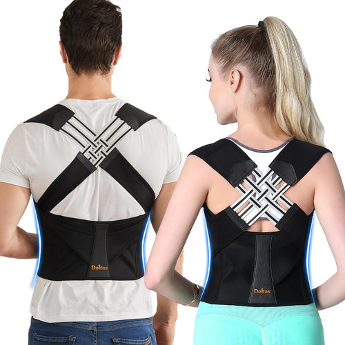 Posture Corrector Belt X-Cross Shoulder & Back Support Brace
