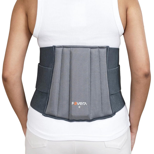 Lumbo Sacral Support Belt – Daily Wear Back Brace for Sprains, Strains & Spasms | Comfortable Double Strapping for Lumbar Spine Relief | For Men and Women (1 Unit)