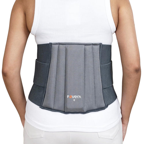 Lumbo Sacral Support Belt – Daily Wear Back Brace for Sprains, Strains & Spasms | Comfortable Double Strapping for Lumbar Spine Relief | For Men and Women (1 Unit)