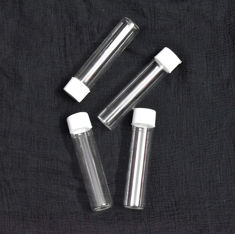 Spancare Two dram 10ml Glass Bottle Transparent Quality Neutral Glass Vial (144 Bottles spancare