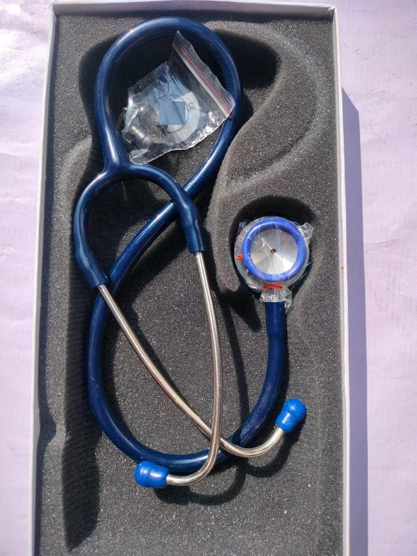 Dual Head Stethoscope Adult (multicolor) (Blue) spancare