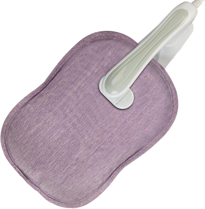 Electric Hot Water Bag with Double Insulation Silicon Heating System, 6 Layer PVC Fabric, Cloth Cover, Clip Charger (Multicolor) spancare