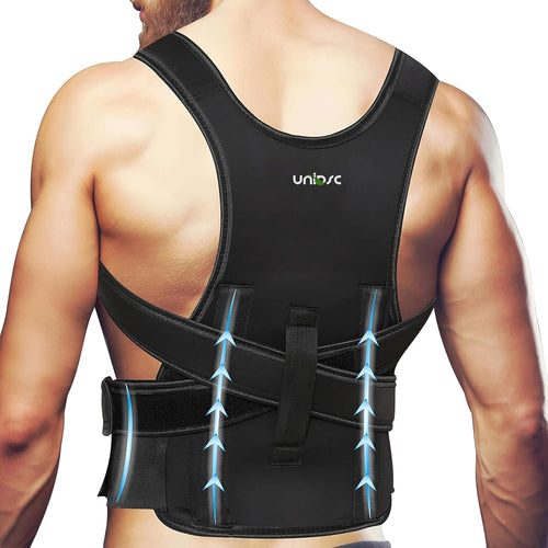 Posture Corrector Adjustable Back Support for Men Women
