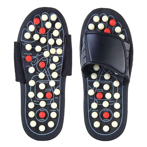 Accu Paduka Acupressure Slippers Magnetic Therapy Unisex