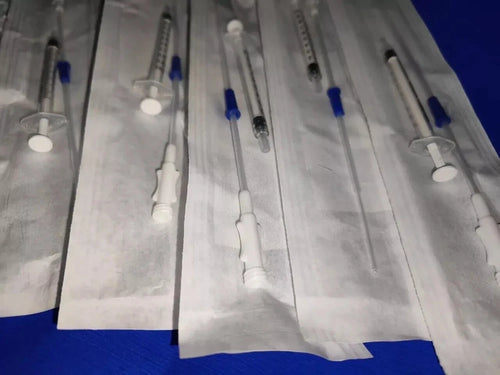 IUI Cannula Kit 17 cm Intra Uterine Insemination Device 25 Pieces