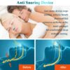 Snoring Relief Nasal Strips Your Nose Instantly Nose Strips for Snoring Anti Snoring Device for Men Women Relieves Nasal Better Breath Improves Sleep