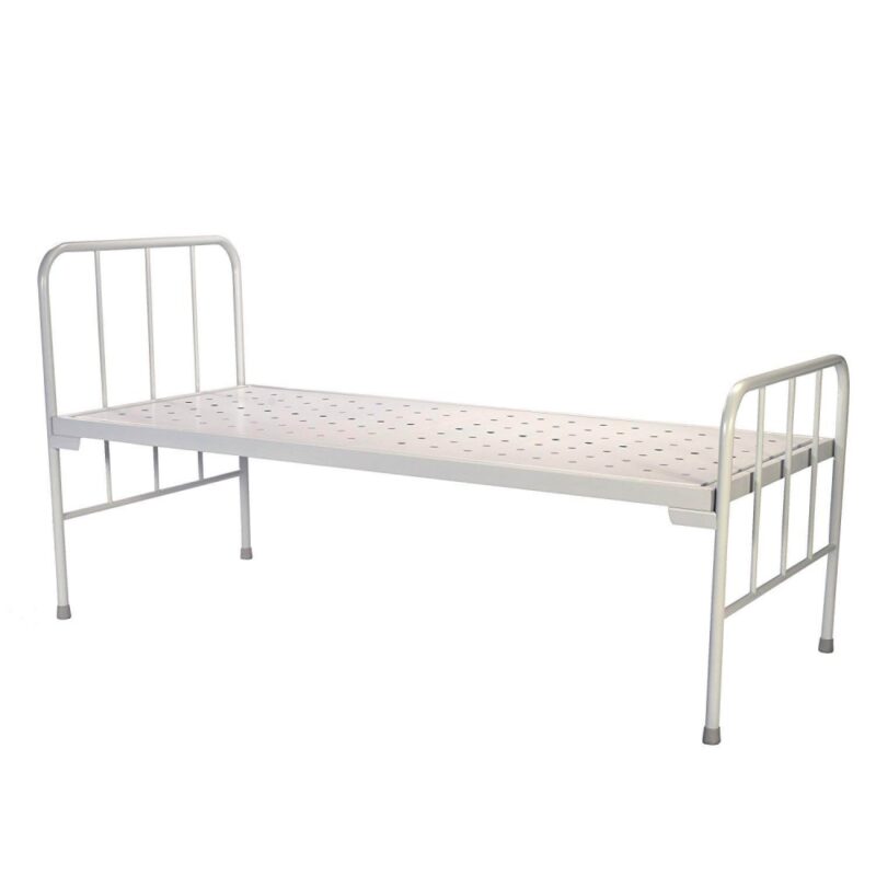 Plain Patient Hospital Bed MS Pipe Frame ( Shipping charges extra