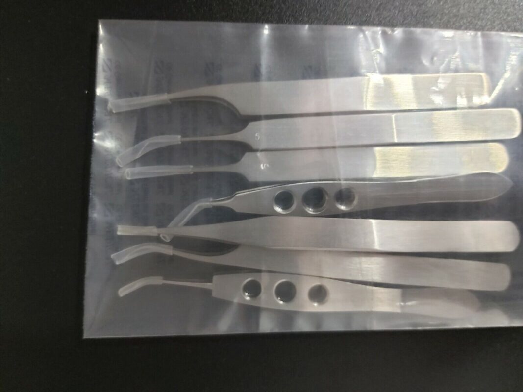Hair Transplant Forceps Implanting Extraction Forceps 7 PC Spancare