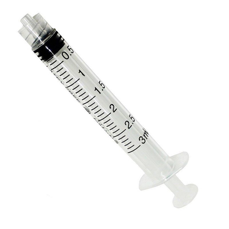 BD Syringe 3ml Luer Lock ( Pack of 50 )